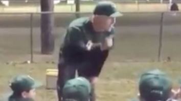 This Little League Baseball Coach Giving Kids A Hard-Nosed Pep Talk Is The EXACT Coach The Trophy Generation Needs