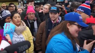 Anti-Trump Woman Lights Trump Supporter’s Hair On Fire During Inauguration Protest