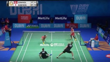 If You’re Going To Watch One Badminton Highlight In Your Lifetime, It Absolutely Positively Must Be This One