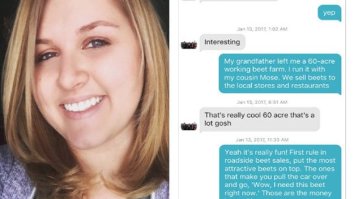 Girl On Tinder Convinces A Boy That She’s A Beet Farmer Using Dwight Schrute Quotes From ‘The Office’