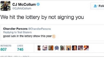 Chandler Parsons Gets Absolutely Destroyed By CJ McCollum During Twitter War