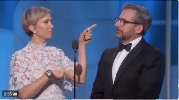 Steve Carell And Kristen Wiig’s Bit At Last Night’s Golden Globes Actually Made Me Laugh Out Loud