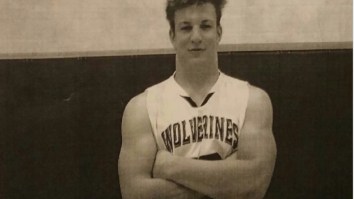 Rob Gronkowksi Intentionally Missed A Free Throw To Keep The Score At 69 In High School, And The Gym Went Nuts