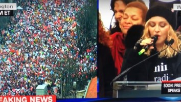 Madonna Says ‘F*ck You’ On Live TV During Women’s March In Washington D.C.