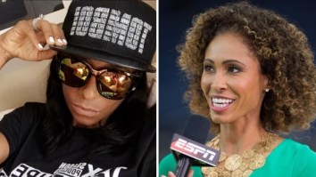 Miko Grimes Wants To Fight Sage Steele After Steele Whined About Protestors Messing Up Her Super Bowl Travel Plans