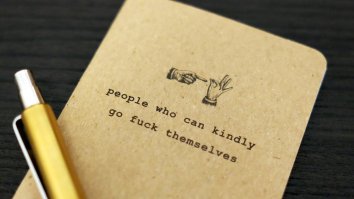 You’ll Fill These ‘People Who Can Kindly Go F Themselves’ Notebooks Pretty Quickly This Year