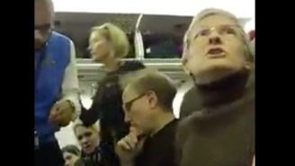 Obnoxious Lady Kicked Off A Plane For Berating A Trump Supporter Sitting Next To Her, Whole Plane Cheers