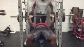 15-Year-Old Is A Total Freak Of Nature, Benches 31 Reps Of 225-Pounds Before He Can Even Legally Drive