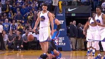 Warriors’ Zaza Pachulia Responds To Russell Westbrook’s Threat ‘Bring It On’