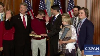 Bro Of The Year Pisses Off Paul Ryan By Hitting The Dab While His Dad Gets Sworn Into Congress