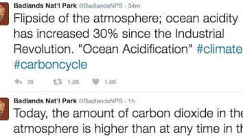 Badlands National Park Has A Pair Of Big Balls To Defy Donald Trump And Tweet Climate Change Facts