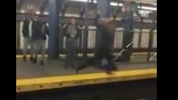 Girl Tries To Break Stereotype That Girls Can’t Jump By Leaping Over The Subway Tracks. The Stereotype Remains.