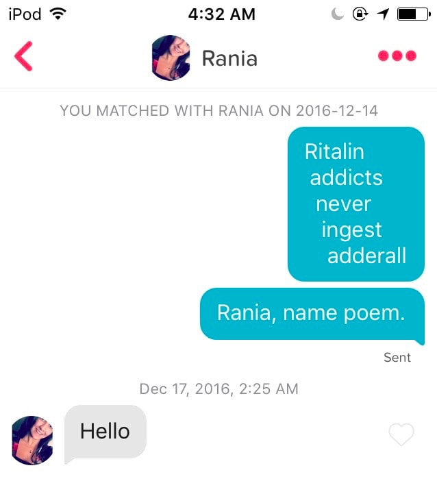 tinder introduction lines