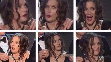 Winona Ryder’s Multitude Of Crazy AF Facial Expressions Were The Absolute Highlight Of The SAG Awards