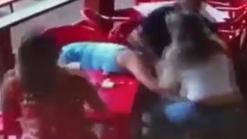 Watch This Badass Brazilian Chick Catch Her Man Cheating With Another Woman And SLAM Both Of Them To The Ground
