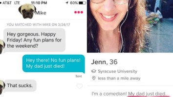 Girl Goes On Tinder And Announces That Her Dad Just Died, Gets A Ton Of Matches