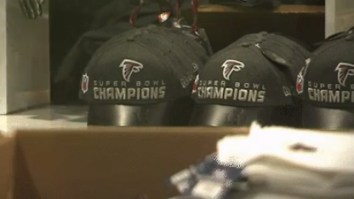 This Footage Of An Atlanta Store Removing ‘Super Bowl Champs’ Gear Is The Ultimate Dagger For Falcons Fans