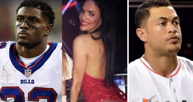 Reggie Bush's Alleged Mistress Reportedly Wants To DNA Test Giancarlo  Stanton After Baby 'Came Out Too Light' - BroBible