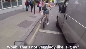 Badass Girl On A Bicycle Doles Out Some HARDCORE Street Justice To Jerks Who Were Catcalling Her