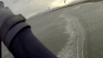 Highest Kiteboarding Jump I’ve Ever Seen Turns Into The Absolute Gnarliest Crash I’ve Ever Witnessed