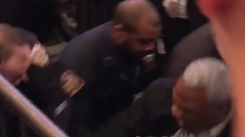 Here’s Close-Up Video Of Charles Oakley Getting Dragged Out Of Madison Square Garden By Security