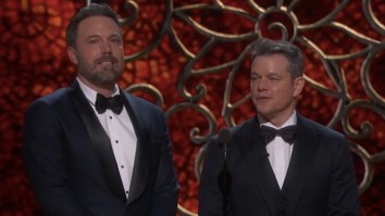 Jimmy Kimmel’s ‘Matt Damon Tribute’ At The Oscars Was A Perfect Roast Of Matt Damon