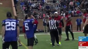 Redskins QB Kirk Cousins Angrily Berates And  Shoves Volunteer Referee At Charity Flag Football Game