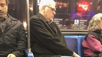 Someone Snapped A Picture Of Phil Jackson Riding A NYC Bus And The Internet Absolutely Lost It
