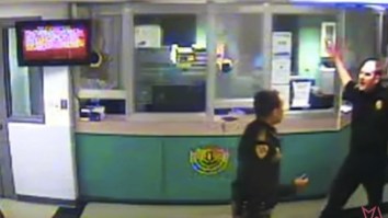 Cop Fight? COP FIGHT! Deputies Throwing Punches And Choking Each Other During Brawl Inside Of Jail