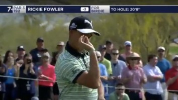 Rickie Fowler Just Pulled Out The #SaltBae Celebration After Draining A 20-Foot Putt
