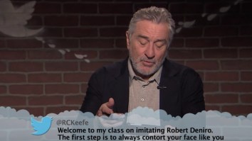 This Special Robert De Niro Edition Of ‘Celebrities Reading Mean Tweets’ Is CLASSIC De Niro