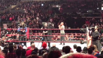 ‘The Rock’ Gives Zero F*cks, Calls CM Punk While Standing In The Ring After ‘RAW’ Went Off The Air