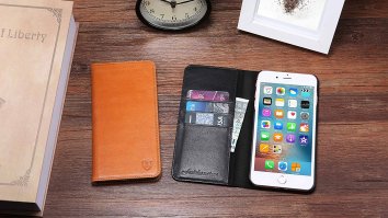 Shieldon’s Premium Leather iPhone Cases Double As A Wallet, And They’re 55% OFF Right Now