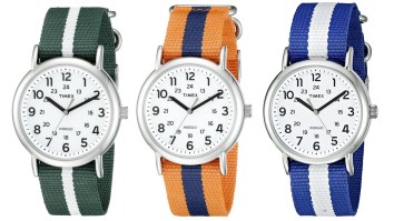 Throw Timex’s Classic Weekender Watch On Your Wrist For Under $35 Today (20+ Colors)