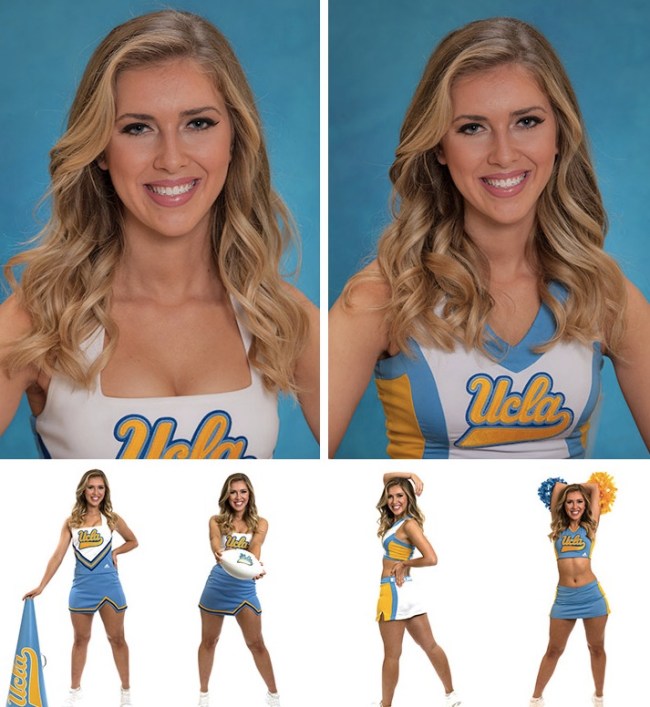 UCLA Cheerleader Sophie