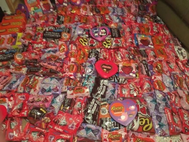 Tryston Brown Buys Every Girl Chocolate Valentine's Day Utah