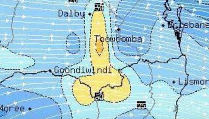 Weather Pattern Shaped Like A Dick Is Here To Give Us All A Good ...