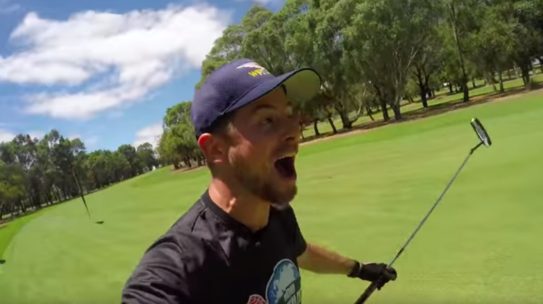 Aussie Bros Break Guinness World Record For Longest Putt By Sinking One