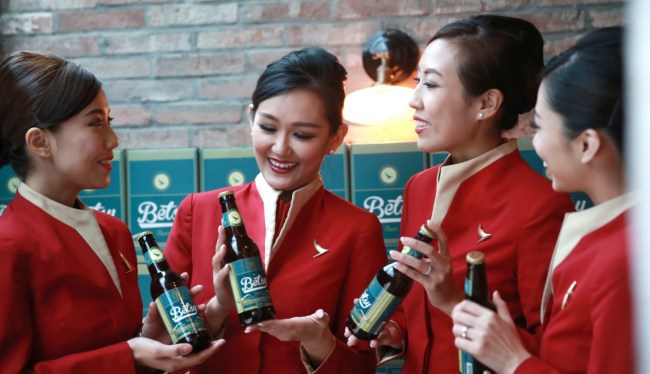 Cathay Pacific Betsy Beer