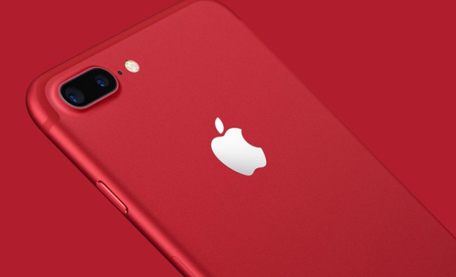 apple red iphone 7