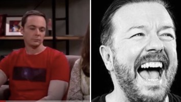 The ‘Big Bang Theory’ Laugh Track Replaced With Ricky Gervais’ Laugh Is The Mockery This Show Deserves