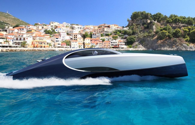 Bugatti Is Building A Luxury Speed Boat Inspired By The 2 6 Million Bugatti Chiron Complete With A Fire Pit And Jacuzzi Brobible