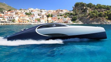 Bugatti Is Building A Luxury Speed Boat Inspired By The $2.6 Million Bugatti Chiron, Complete With A Fire Pit And Jacuzzi