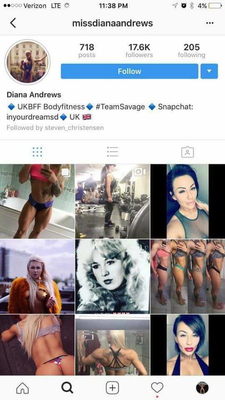 Diana Andrews Body Shaming Instagram