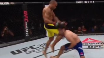 UFC’s Edson Barboza Puts His Opponent To Sleep With Vicious Flying Knee Knockout At UFC Fortalez