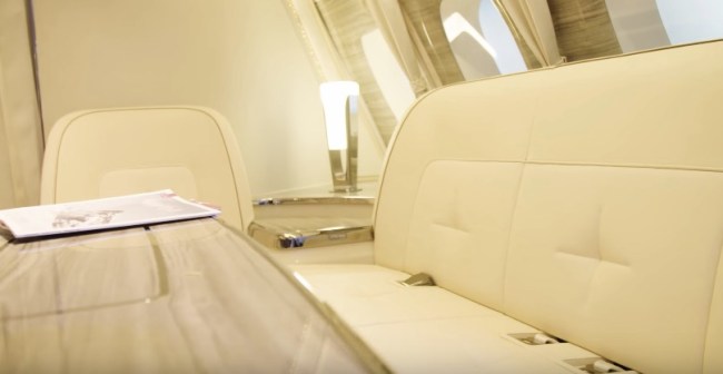 new Emirates A380 Onboard Lounge