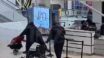 Surveillance Video Shows Actor Faizon Love Violently Slamming Valet Parker’s Head Against Counter At Airport