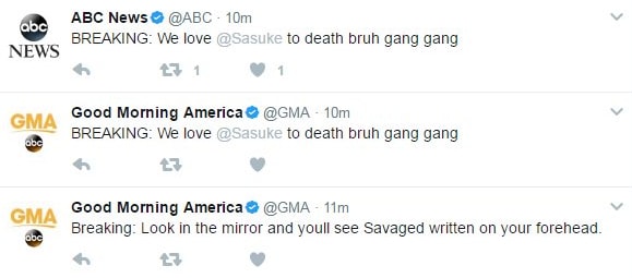 ABC News And Good Morning America Twitter Hacked With Pro-Trump Messages