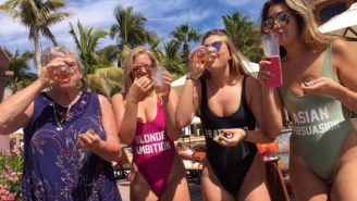 This Grandma Slamming Shots With Coeds On Spring Break In Cabo Is An Absolute Legend