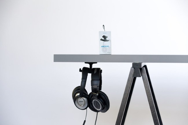 headphones desk